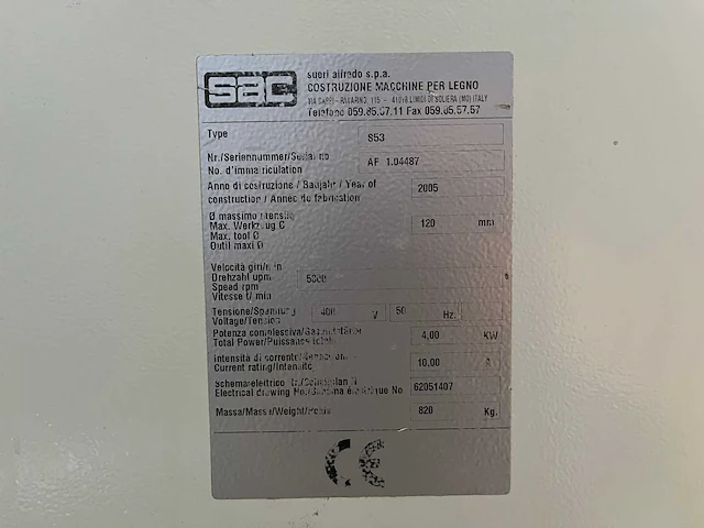 Sac - 2005 - s 53 - vandiktebank - afbeelding 5 van  13