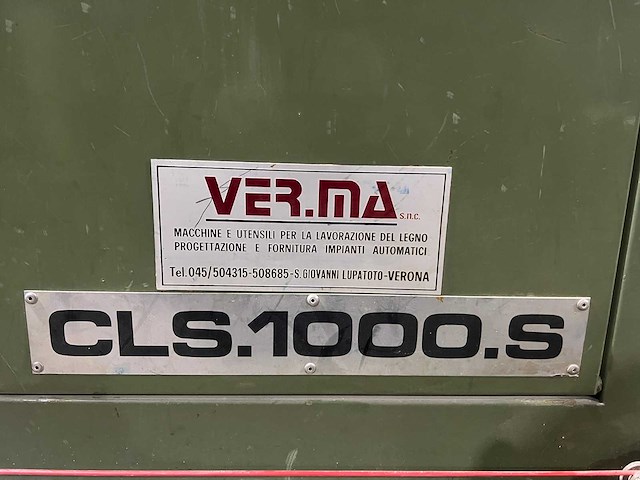 Sac - cls 1000 s - breedbandschuurmachine - afbeelding 7 van  16