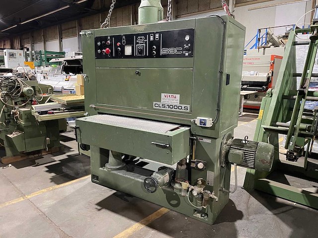 Sac - cls 1000 s - breedbandschuurmachine - afbeelding 1 van  16