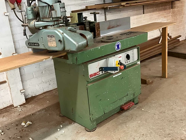 Sac ts 120 tafelfreesmachine / spindelfreesmachine - afbeelding 12 van  16