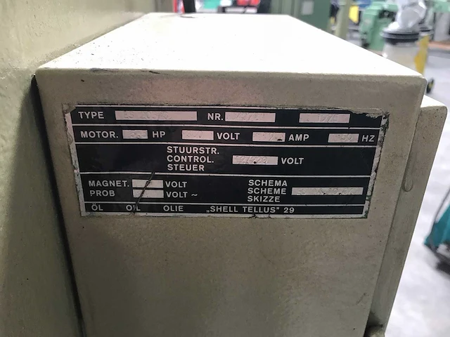 Safan - es 205/3 - guillotine schaar - afbeelding 6 van  6