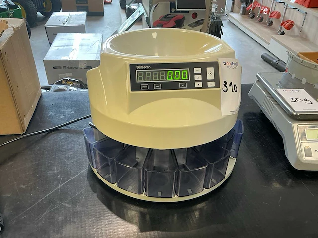 Safescan 1250 eur munttel machine - afbeelding 1 van  5