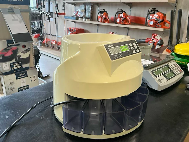 Safescan 1250 eur munttel machine - afbeelding 5 van  5
