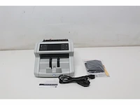 Safescan 2210 geldtelmachine telt gesorteerde bankbiljetten bankbiljettenteller met dubbele echtheidscontrole van alle valuta's - afbeelding 4 van  5