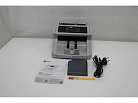 Safescan 2210 geldtelmachine telt gesorteerde bankbiljetten bankbiljettenteller met dubbele echtheidscontrole telt gesorteerde bankbiljetten van alle valuta's - afbeelding 4 van  5