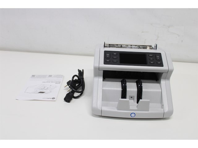 Safescan 2250 geldtelapparaat, telt gesorteerde bankbiljetten - bankbiljettensteller met drievoudige echtheidscontrole - telt gesorteerde bankbiljetten van alle valuta's - afbeelding 4 van  4