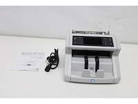 Safescan 2250 geldtelapparaat, telt gesorteerde bankbiljetten - bankbiljettensteller met drievoudige echtheidscontrole - telt gesorteerde bankbiljetten van alle valuta's - afbeelding 4 van  4