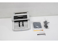 Safescan 2250 geldtelapparaat telt gesorteerde bankbiljetten - bankbiljettensteller met drievoudige echtheidscontrole - telt gesorteerde bankbiljetten van alle valuta's - afbeelding 4 van  4