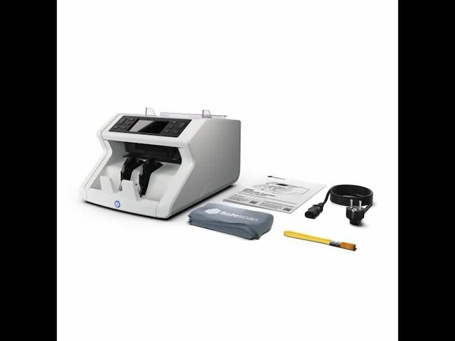 Safescan 2250 geldteller telt gesorteerde bankbiljetten biljettelmachine met drievoudige echtheidscontrole - afbeelding 1 van  4