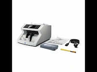 Safescan 2250 geldteller telt gesorteerde bankbiljetten biljettelmachine met drievoudige echtheidscontrole - afbeelding 1 van  4