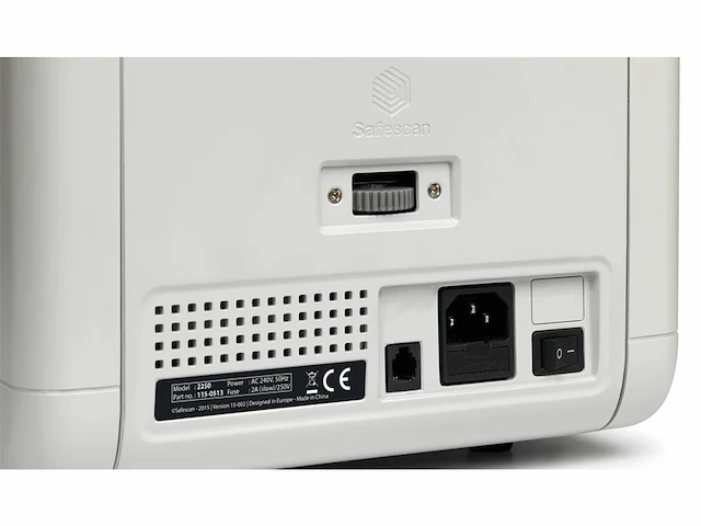 Safescan 2250 geldteller telt gesorteerde bankbiljetten biljettelmachine met drievoudige echtheidscontrole - afbeelding 3 van  4