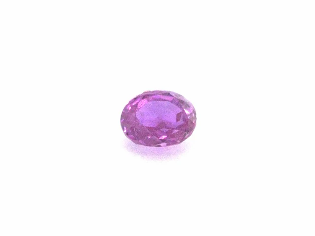 Saffier - 0.65 carat natuurlijke roze saffier - afbeelding 1 van  6