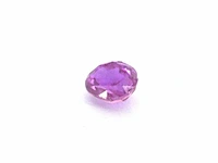 Saffier - 0.65 carat natuurlijke roze saffier - afbeelding 3 van  6