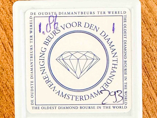 Saffier - 1.86 carat echte natuurlijke cabochon saffier - afbeelding 2 van  4