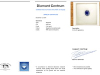 Saffier - 2.44 carat natuurlijke saffier - afbeelding 3 van  3