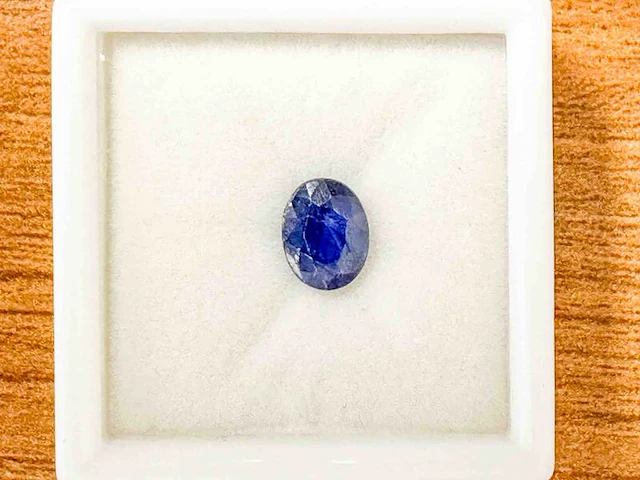 Saffier - 2.79 carat natuurlijke saffier - afbeelding 1 van  4