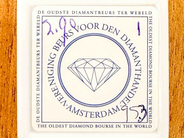 Saffier - 2.90 carat natuurlijke saffier - afbeelding 2 van  4