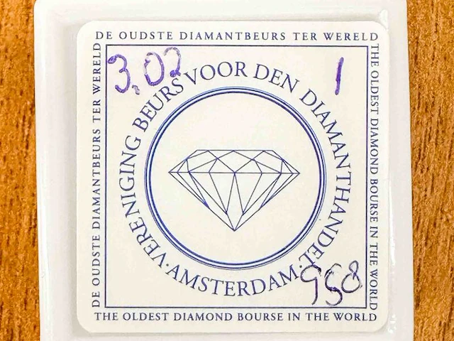 Saffier - 3.02 carat natuurlijke saffier - afbeelding 2 van  4