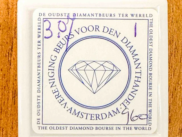 Saffier - 3.07 carat natuurlijke saffier - afbeelding 2 van  4