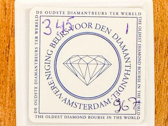 Saffier - 3.45 carat natuurlijke saffier - afbeelding 2 van  4