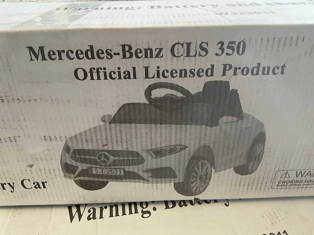Safi line cls-350 mercedes-benz elektrische kinderauto - afbeelding 1 van  7