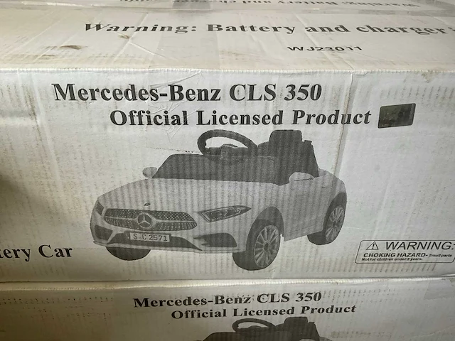 Safi line cls-350 mercedes-benz elektrische kinderauto - afbeelding 1 van  7