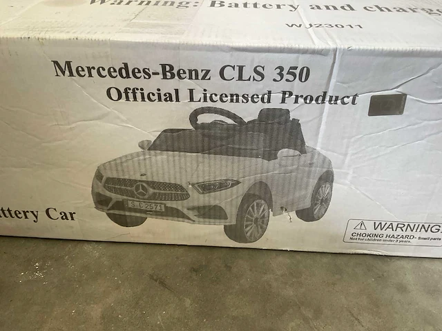 Safi line cls-350 mercedes-benz elektrische kinderauto - afbeelding 1 van  6