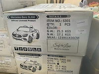 Safi line sl-500 mercedes-benz elektrische kinderauto - afbeelding 3 van  6