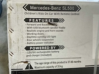 Safi line sl-500 mercedes-benz elektrische kinderauto - afbeelding 6 van  6