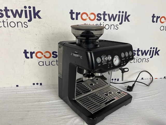 Sage the barista express espressomachine - mat zwart - afbeelding 3 van  4
