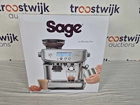 Sage the barista pro™ black truffle pistonmachine (mat zwart) - afbeelding 2 van  2