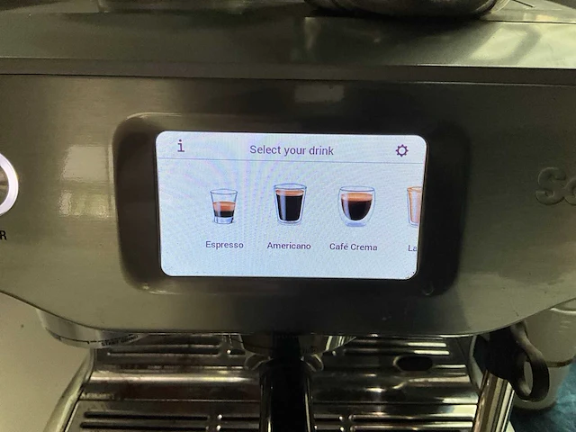 Sage the barista steel pistonmachine - afbeelding 3 van  4