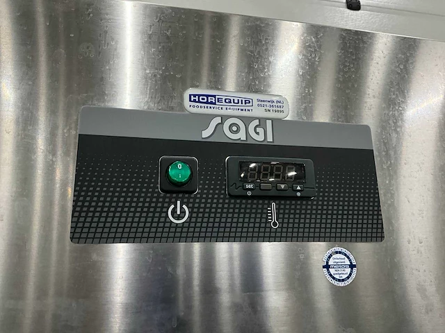 Sagi fd-150-op 14 dubbeldeurs koelkast - afbeelding 5 van  6