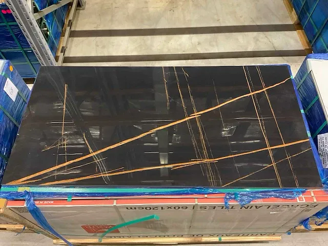 Sahara black keramische wand/vloertegels (46m2) - afbeelding 2 van  8
