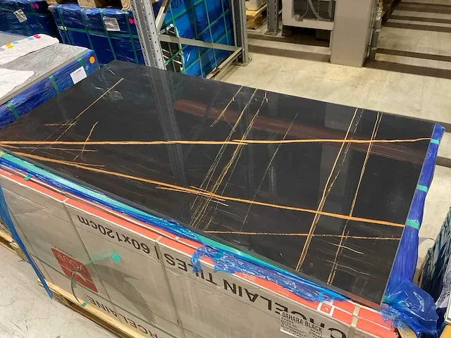 Sahara black keramische wand/vloertegels (46m2) - afbeelding 3 van  8