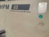 Sahinler - 2007 - hpm 65 - ponsmachine - afbeelding 4 van  6