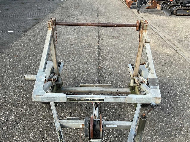 Sahlin pbk1300 haspel aanhangwagen - afbeelding 6 van  15