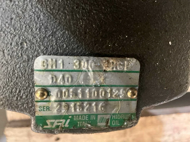 Sai d40 hydrauliek motor (5x) - afbeelding 5 van  5