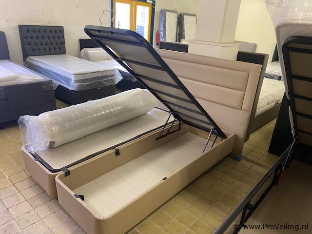 Saint tropez opbergbox 140 x 200cm taupe - afbeelding 1 van  2