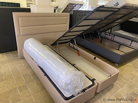 Saint tropez opbergbox 140 x 200cm taupe - afbeelding 2 van  2