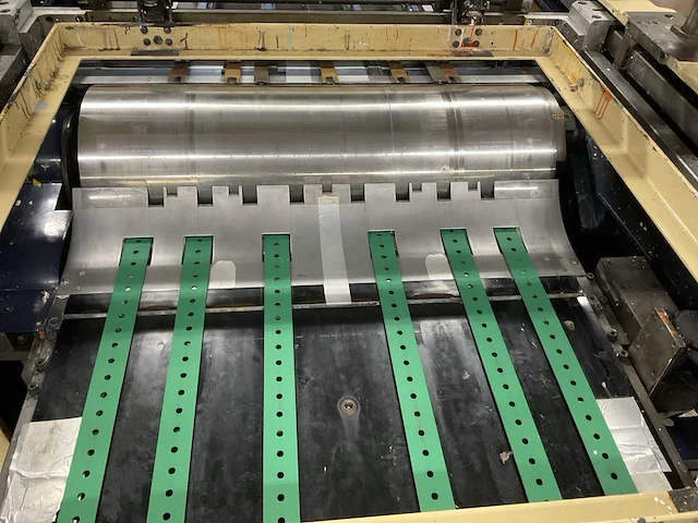 Sakurai cylinder sc72a zeefdruk cilinderpers, volautomaat - afbeelding 9 van  12