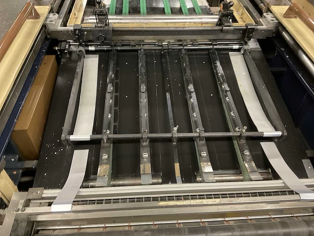 Sakurai cylinder sc72a zeefdruk cilinderpers, volautomaat - afbeelding 10 van  12