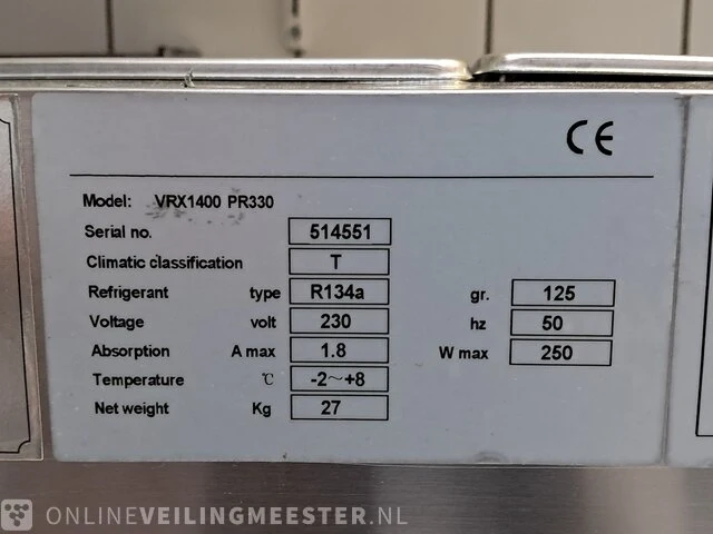 Salediere profinox, vrx 1400 pr330 - afbeelding 4 van  6