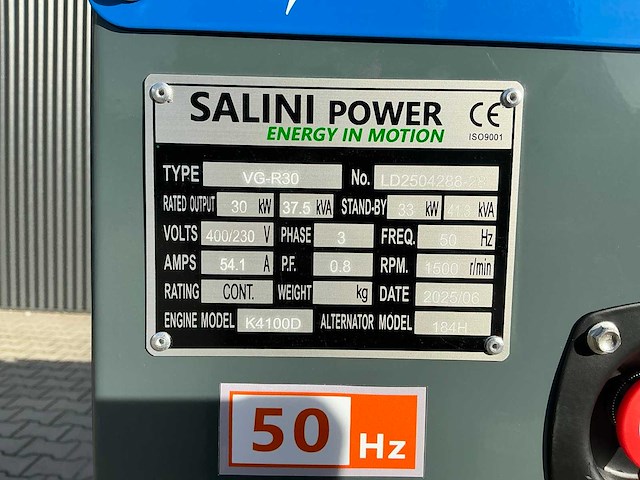 Salini vg-r30 noodstroomaggregaat - afbeelding 23 van  27