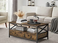 Salontafel 100x55 vasagle - afbeelding 2 van  3