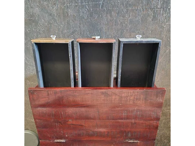 Salontafel chesterfield, bruin - afbeelding 3 van  5