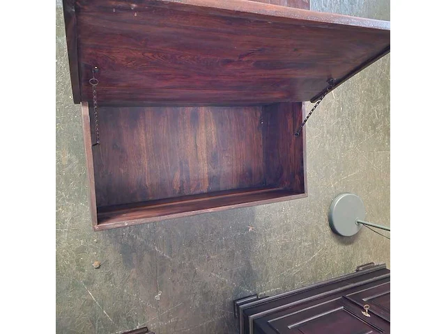 Salontafel chesterfield, bruin - afbeelding 5 van  5