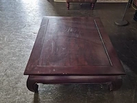 Salontafel chesterfield, bruin - afbeelding 2 van  3