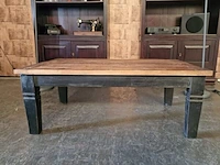 Salontafel chesterfield, bruin - afbeelding 2 van  3