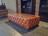 Salontafel chesterfield, caleb, bruin - afbeelding 2 van  2